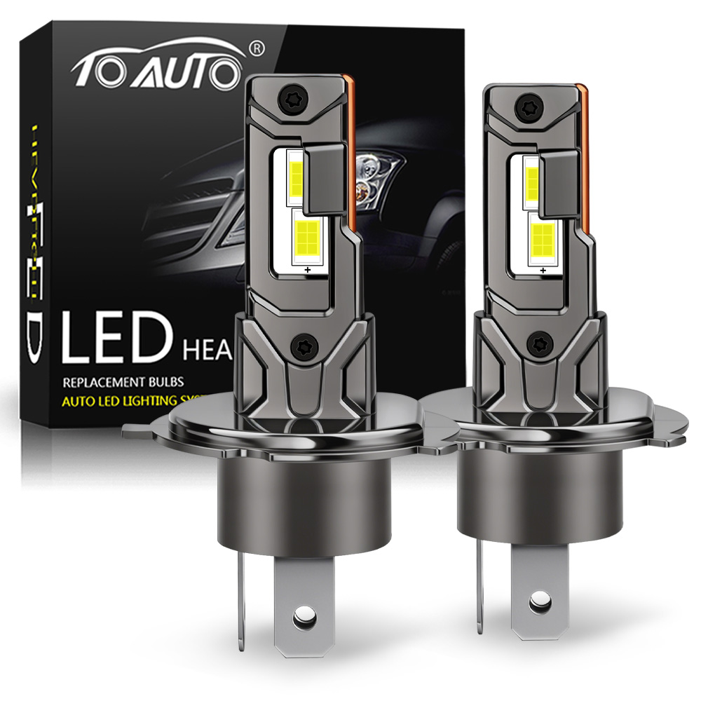 TOAUTO H4 LED ライト車 H1 H3 H11 H7 LED ヘッドライト Canbus 30000LM 100 ワット自動ターボランプ高/低ビーム車のヘッドライト 6000 K