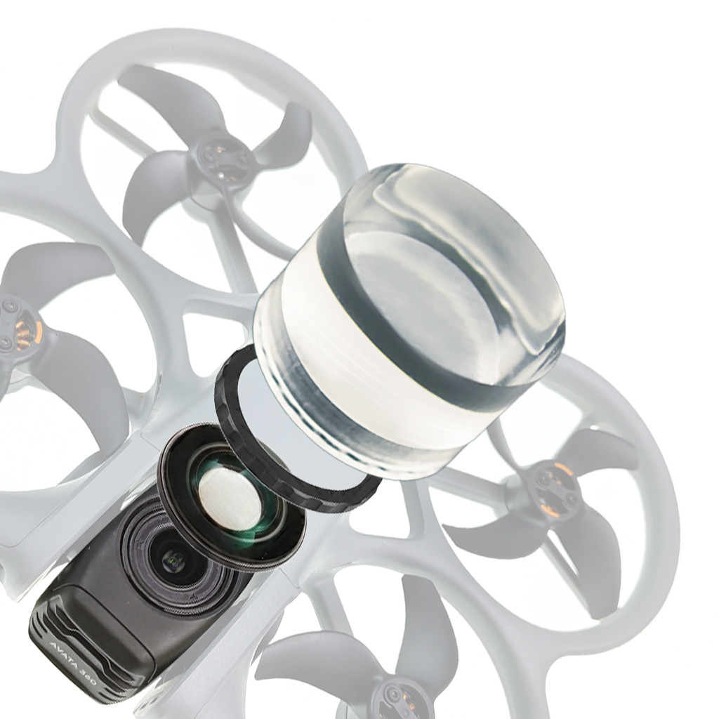 MUROS製カメラレンズガラスカバー（DJI Avata 360ドローン用保護レンズガラス、鉄製リング取り外し修理ツール付き）