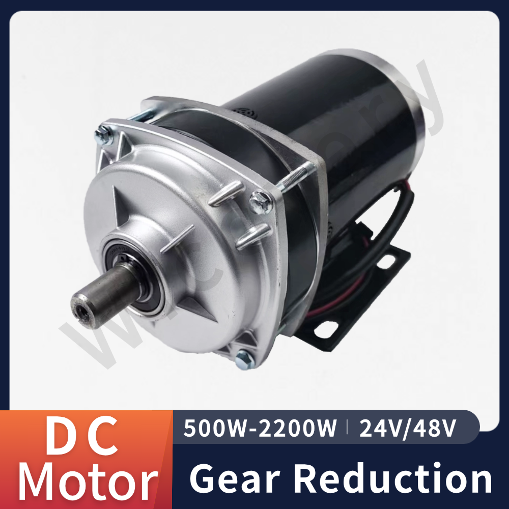 500W-2000W 低速モーター 24V 48V 電圧モーター、ギアボックス付きブラシレスモーター、減速機付き非同期電動モーター DC