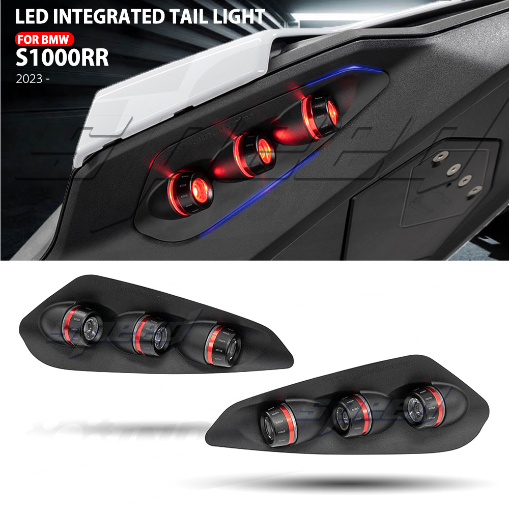 S1000RR オートバイインテール LED 統合テールライト BMW S1000RR 2023 2024 S 1000 RR LED ターンシグナルライト