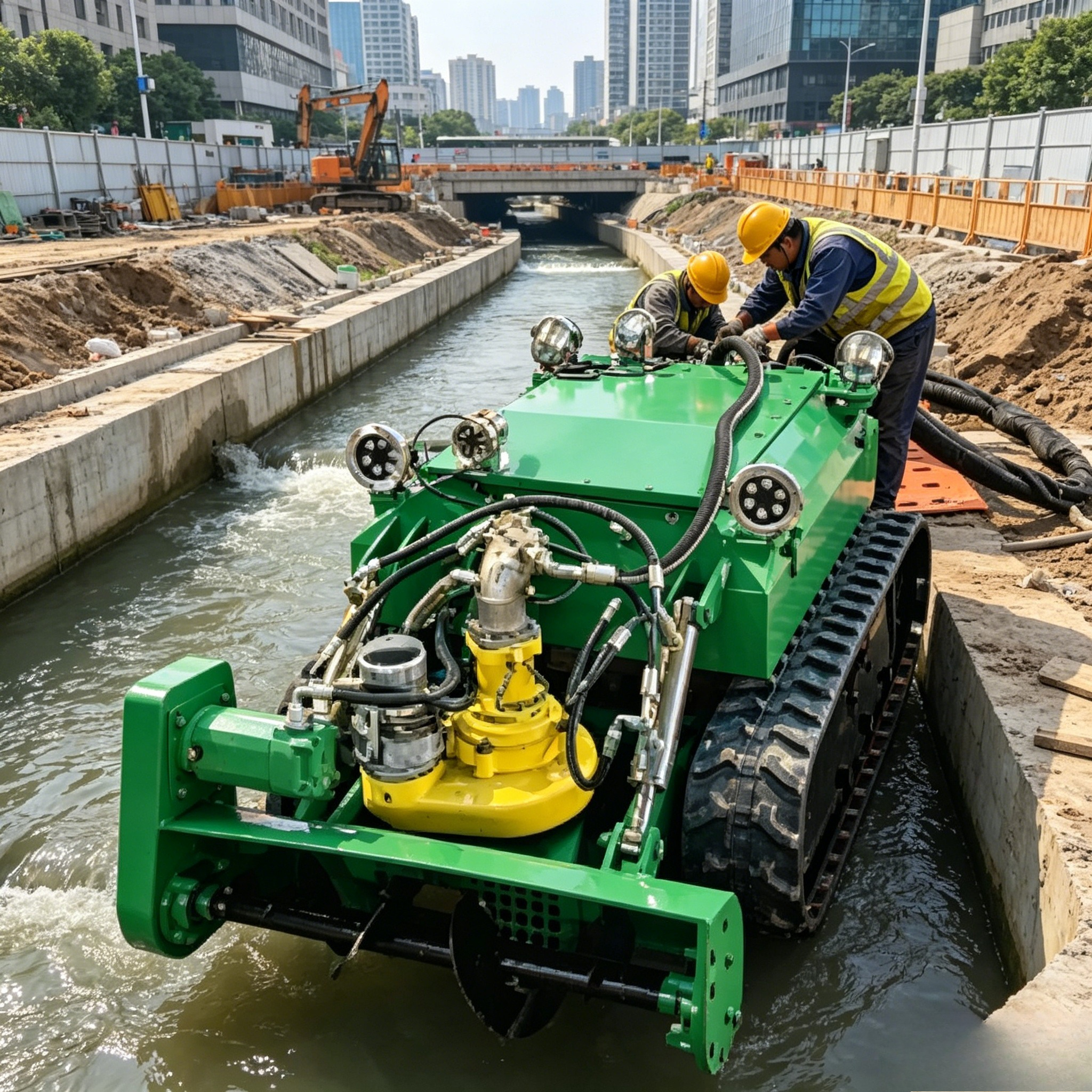 Professional Dredging Robot Manufacturers Pipe Dredging Machine 2026
