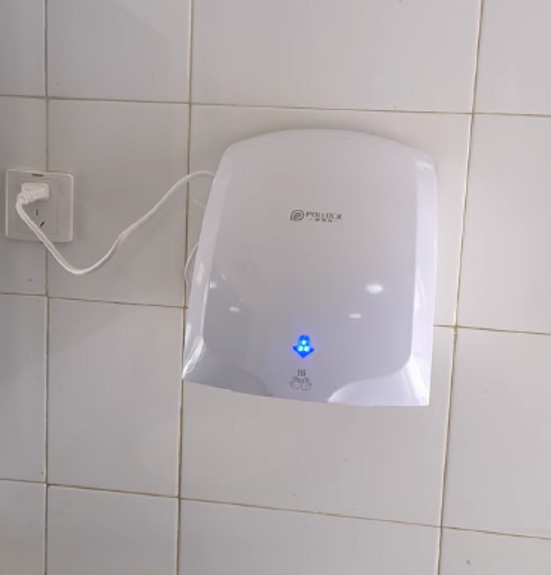 220V モートン自動センサーハンドドライヤー商業スマートホーム浴室速乾性衛生 DA