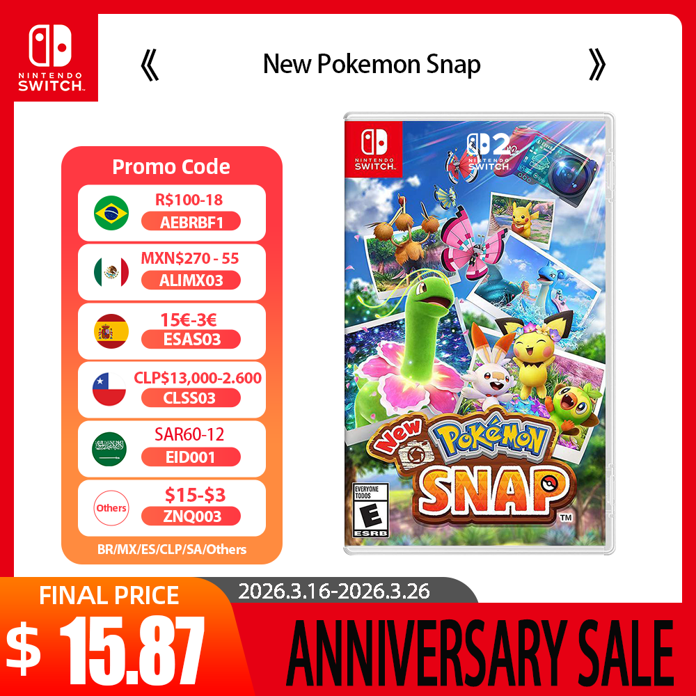 オリジナルの新しいポケモンスナップ Nintendo Switch ゲームセール オリジナル物理ゲームカードシミュレーター Switch OLED Lite 用ゲームジャンル