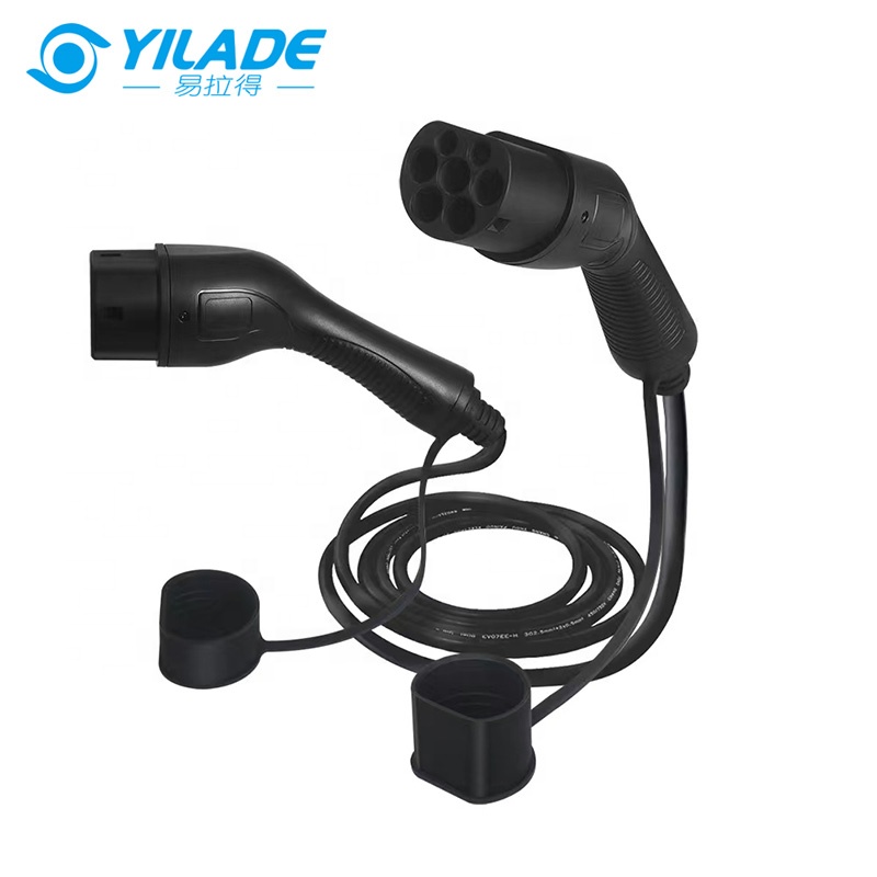 IEC62196 EV ケーブル EV 充電ケーブル電気自動車充電器タイプ 2 からタイプ 2 16A/32A EV 充電ケーブル