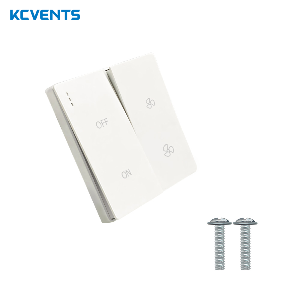 KCvents 220V 速度制御スイッチ高低デュアル制御特殊な換気ダクトファン新鮮な空気システム 2 速度スイッチ