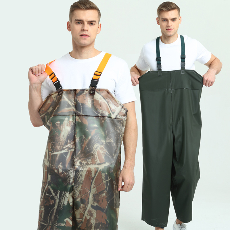 防水オーバーオールパンツ男性作業服繁殖カバーオール漁師レインコート作業服洗車キッチン防護服