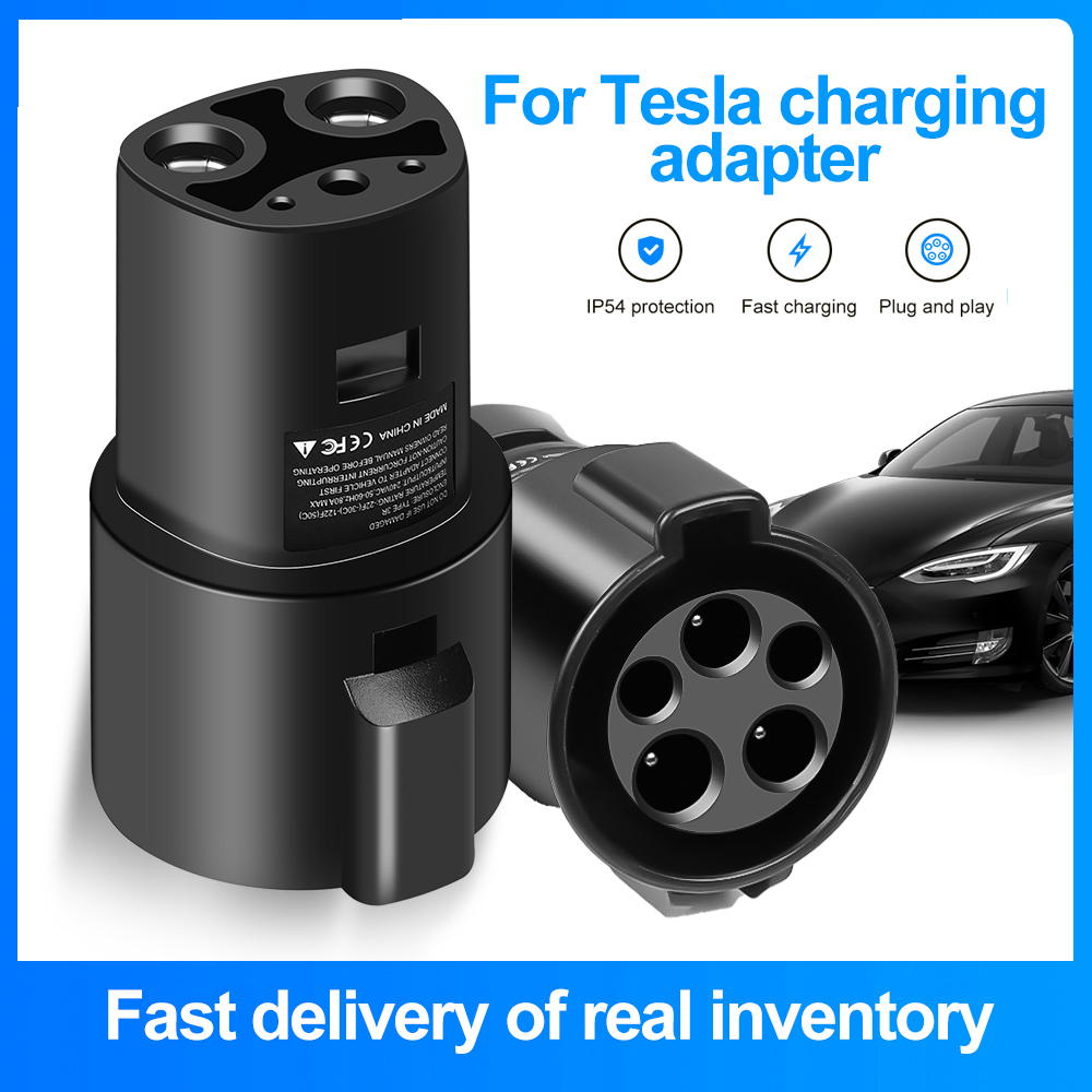 電気自動車充電アダプター Type1 J1772 から Teslas Model X Y 3 S 用 EV 充電器コネクタ EVSE 変換ガンソケット