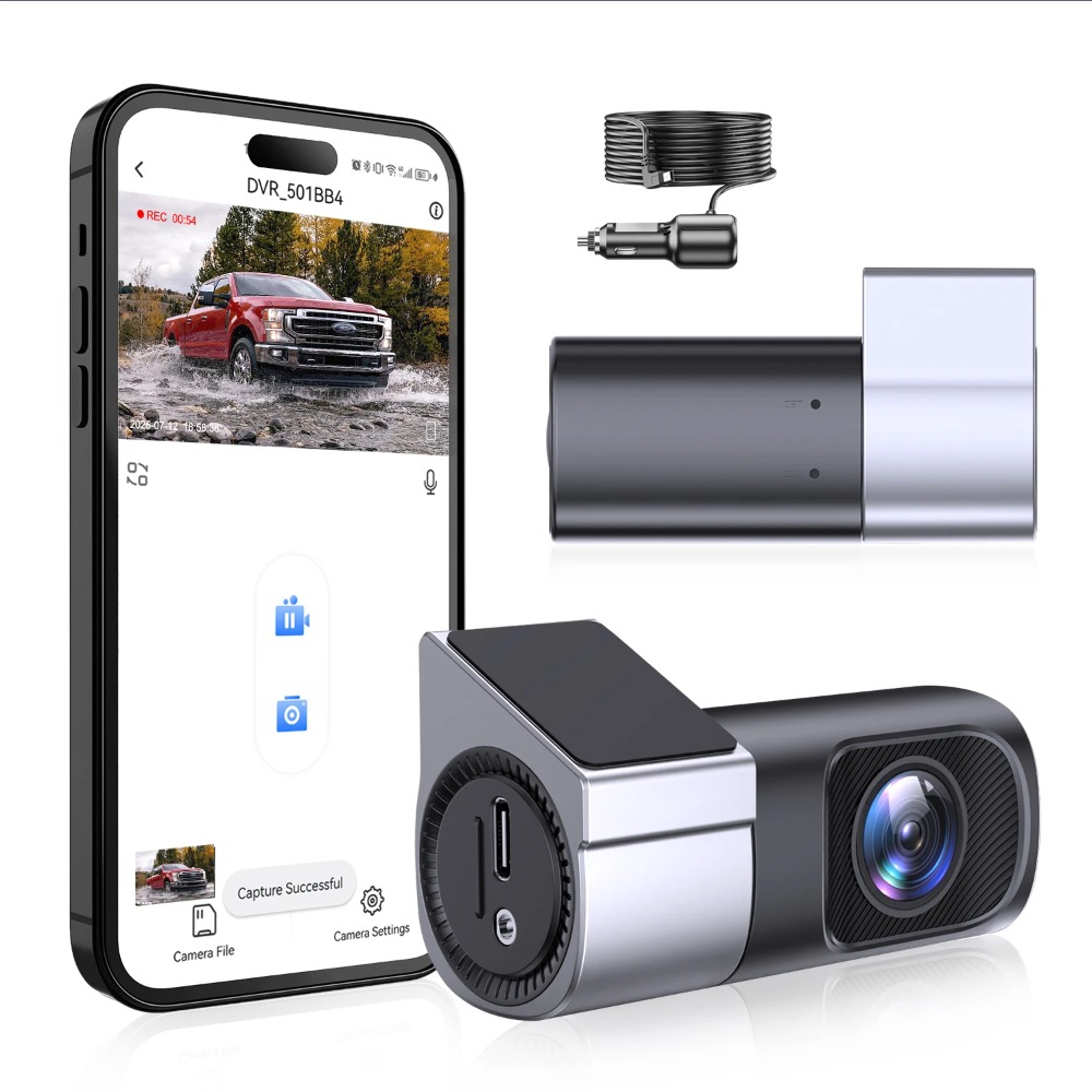 1080P ウルトラ HD ミニダッシュカムカメラレコーダー 360°回転可能ナイトビジョン WiFi 車カメラ DVR