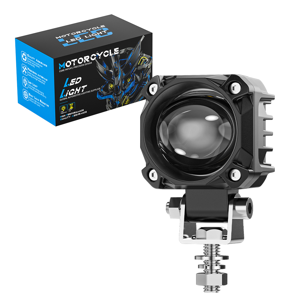 オートバイのヘッドライトフォグランプ LED 補助ドライビングライト BMW R1200GS F800GS ホンダヤマハ超高輝度スポットライト