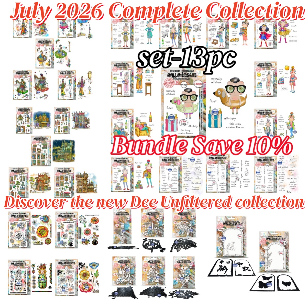 Dee UnfilteredコレクションのクリアスタンプとメタルカッティングダイでDIYスクラップブックダイアリーデコレーションエンボスカットを体験しよう