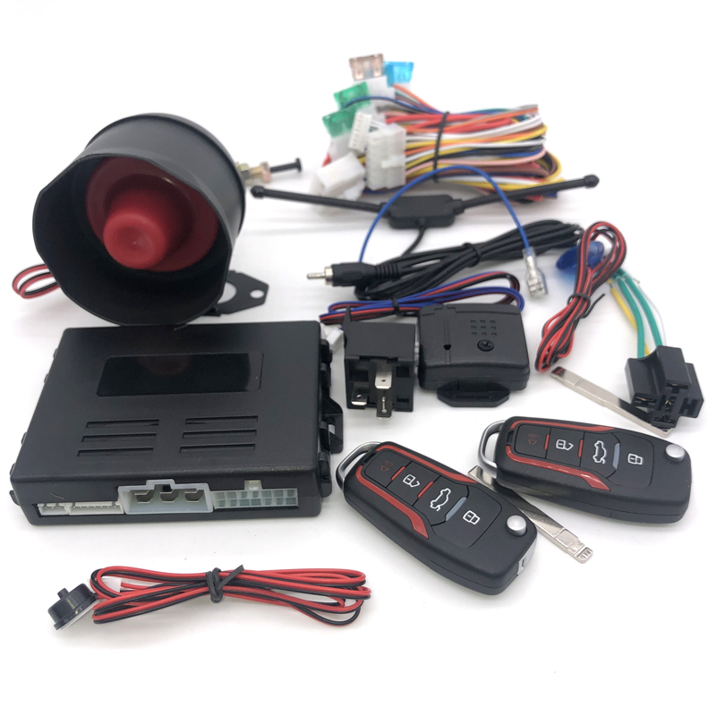 12V 車一方向盗難防止アラームリモコンリモートスタート予熱冷凍セキュリティシステム