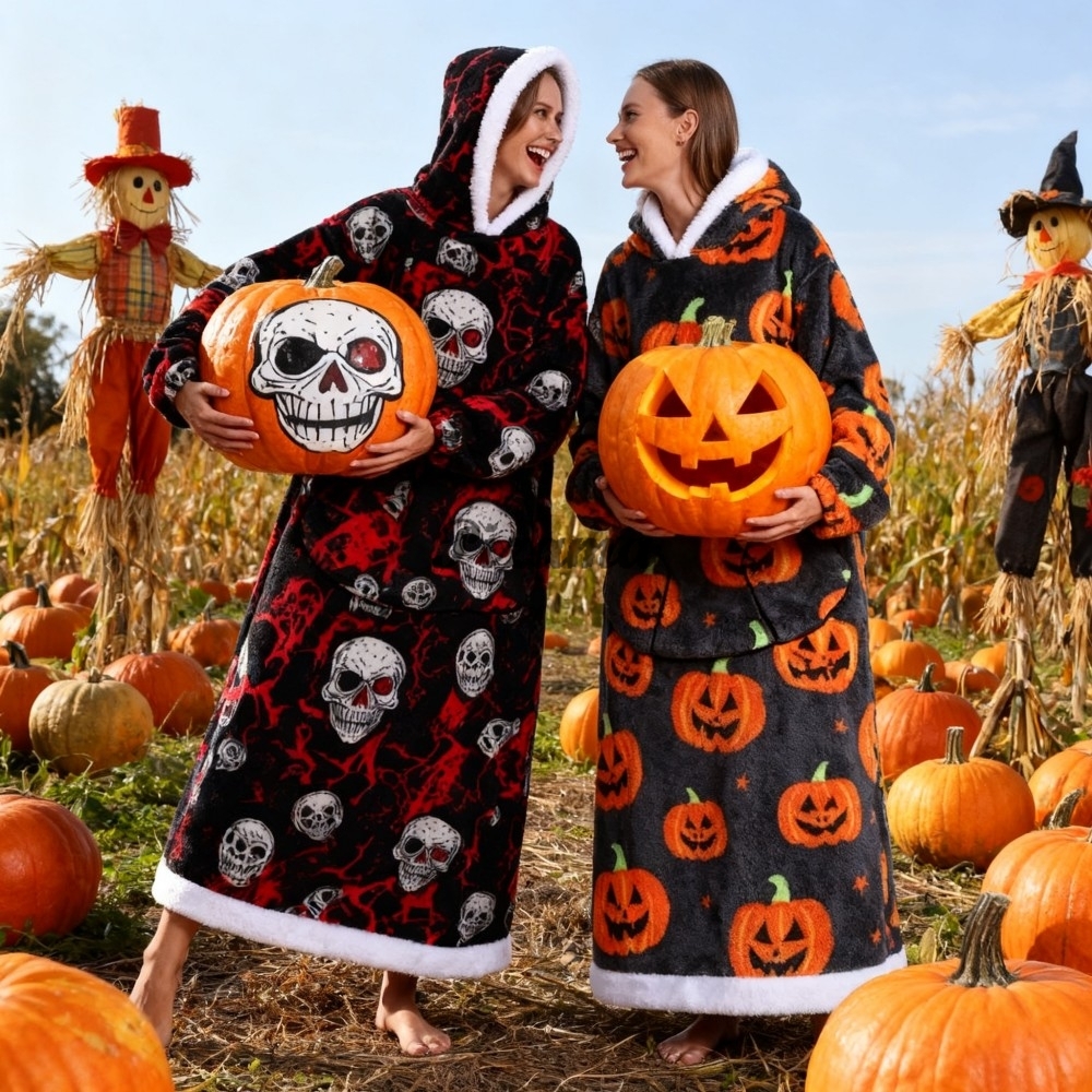 ハロウィンコスプレ衣装冬暖かいフランネルフード付きローブメンズ特大バスローブメンズナイトウェアローブ男性用高級