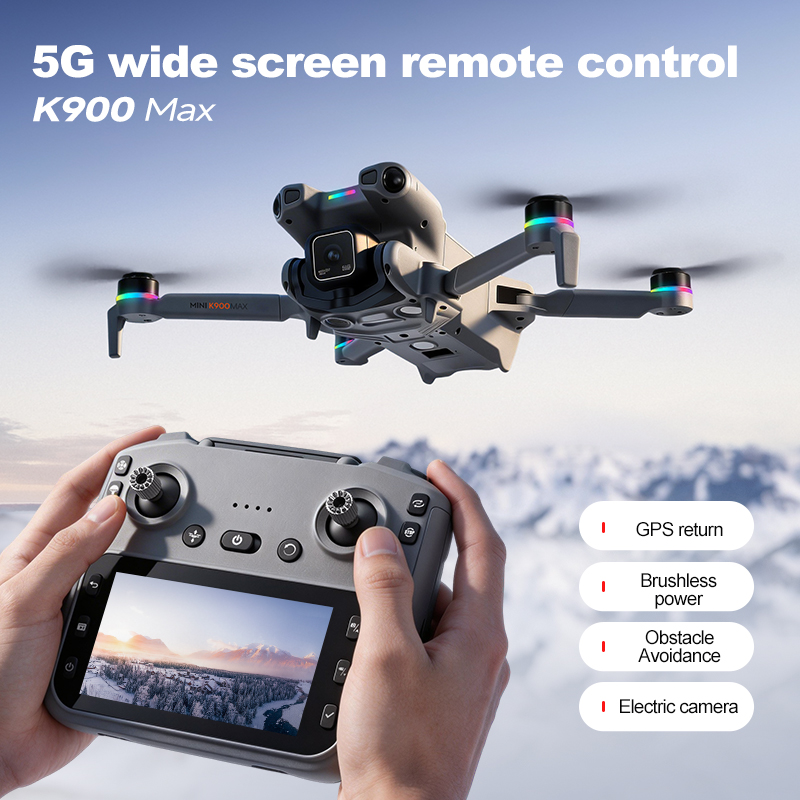 ホット K900 プロ RC ドローン 8K HD デュアルカメラ WiFi GPS 20 分飛行航空写真 Quadcopter リモコン UAV 男の子のおもちゃギフト