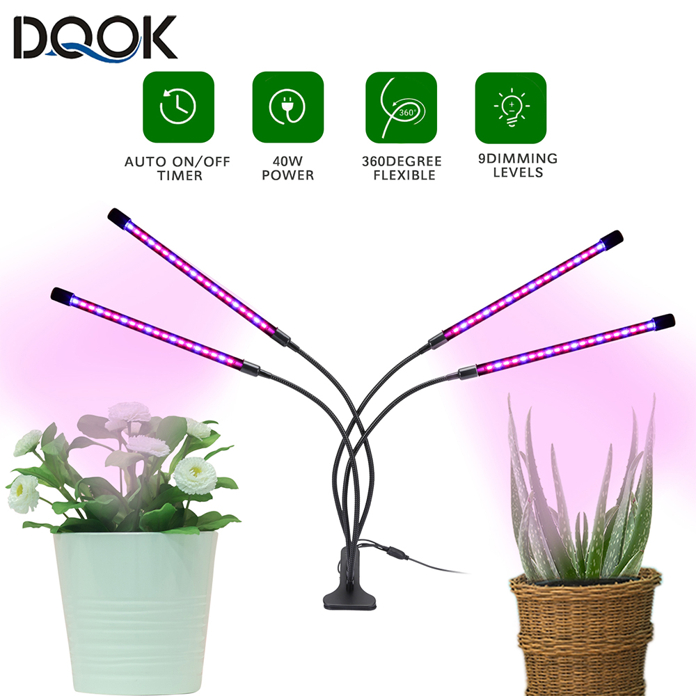LED 成長ライト USB フィトランプフルスペクトル Fitolamp 制御 Phytolamp 植物苗フラワーホームテント