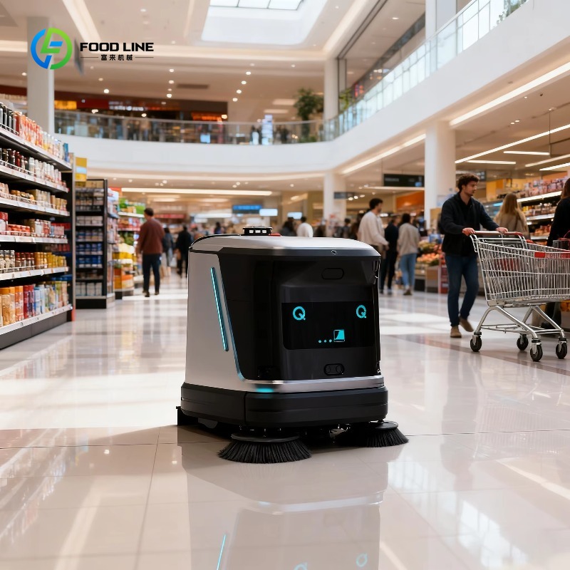 掃除ロボットインテリジェント商業電気 AI 掃除真空洗浄モップスクラブウェットドライレストラン商業用カスタマイズ