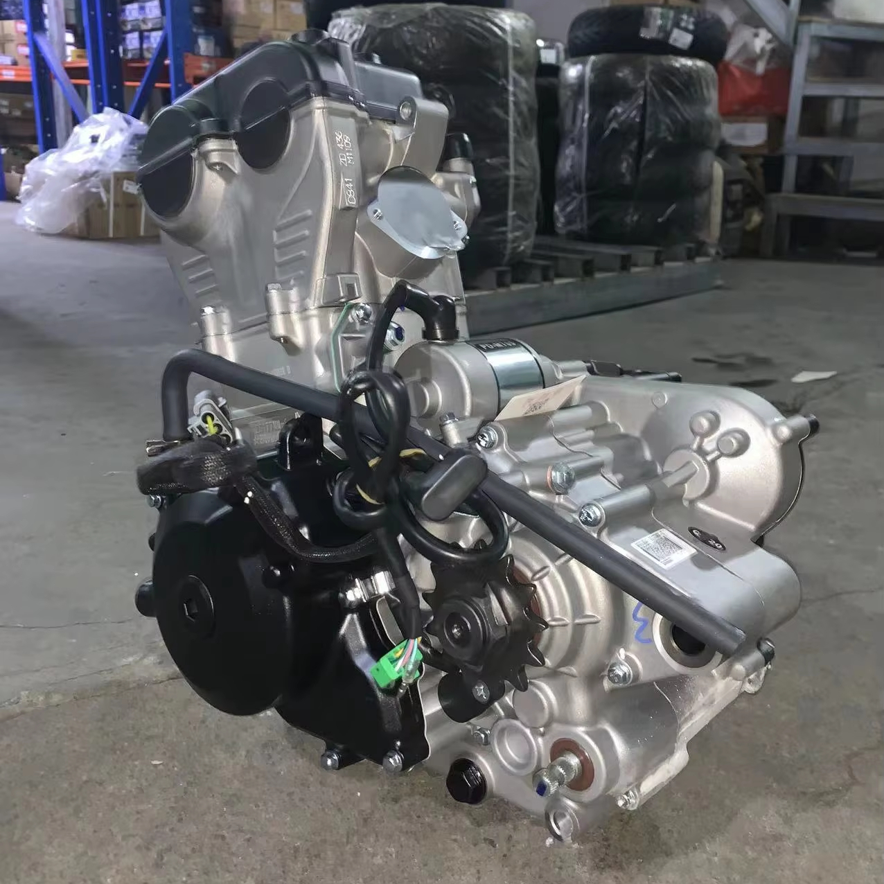 Zongshen NC450S EFI 4 Valves Motorcycle Engine Assembly RX4 Motorcycle 450cc Dirt Bike 6Speed 4Valves Engine for  Honda NC450