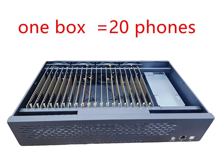 Yuanda  Box Phone Farm  TIKTOK YOUTUBE Games  FACEBOOK Automation  8G RAM 128GB Android 14
