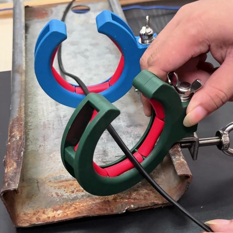 ヘビーデューティケーブルプーリー 25 キロ負荷調整可能なローラーワイヤー敷設ガレージ天井 DIY 配線ツール舞台照明リギングプーリー