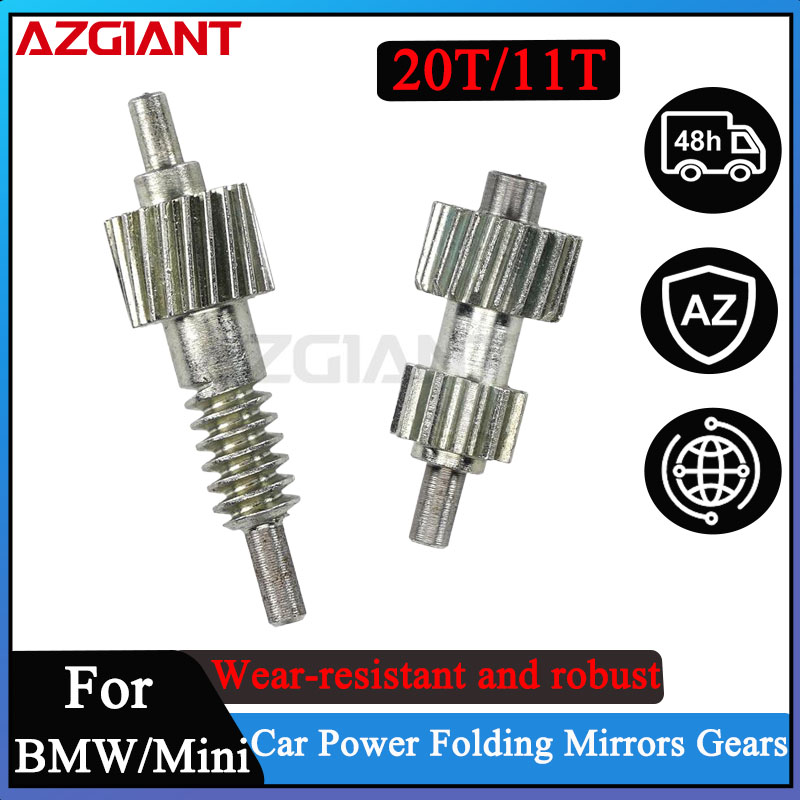 AZGIANT Bmw X5 E53/3 シリーズ E46 ミニクーパー MK-1 車の電源折りたたみサイドミラーギア 20T/11T 自動車部品アクセサリー