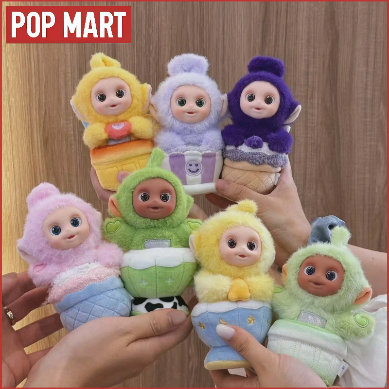 POP MART アンテナベビーアフタヌーンティー日記ブラインドボックスおもちゃ漫画のキャラクターバックパックキー装飾ペンダントコレクションパーティーギフト