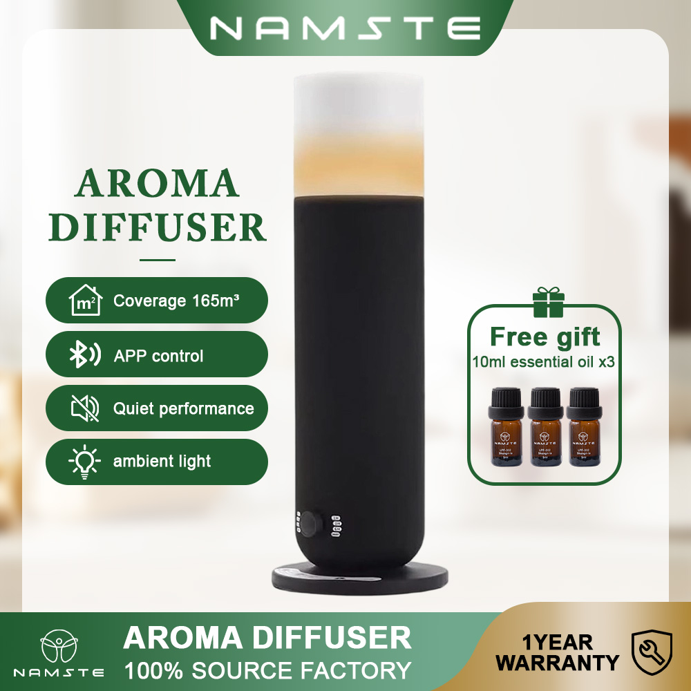 NAMSTE 120 ミリリットルタワー香りディフューザーマシンアプリ制御フレグランスディフューザー電気香りホームホテルコレクションディフューザーミュート