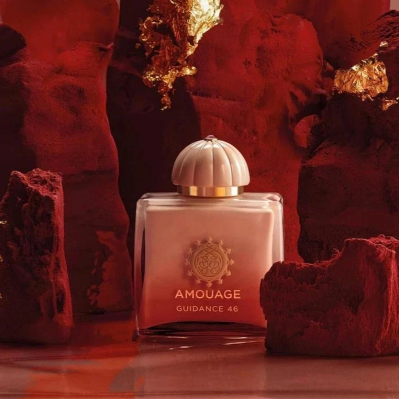 AMOUAGE ガイダンス 46 100 ミリリットル エクストラ ドゥ パルファム フローラル ウッディ香水 ローズ香 バニラ アンバー ロングラスティング 高級 ユニセックス フレグランス