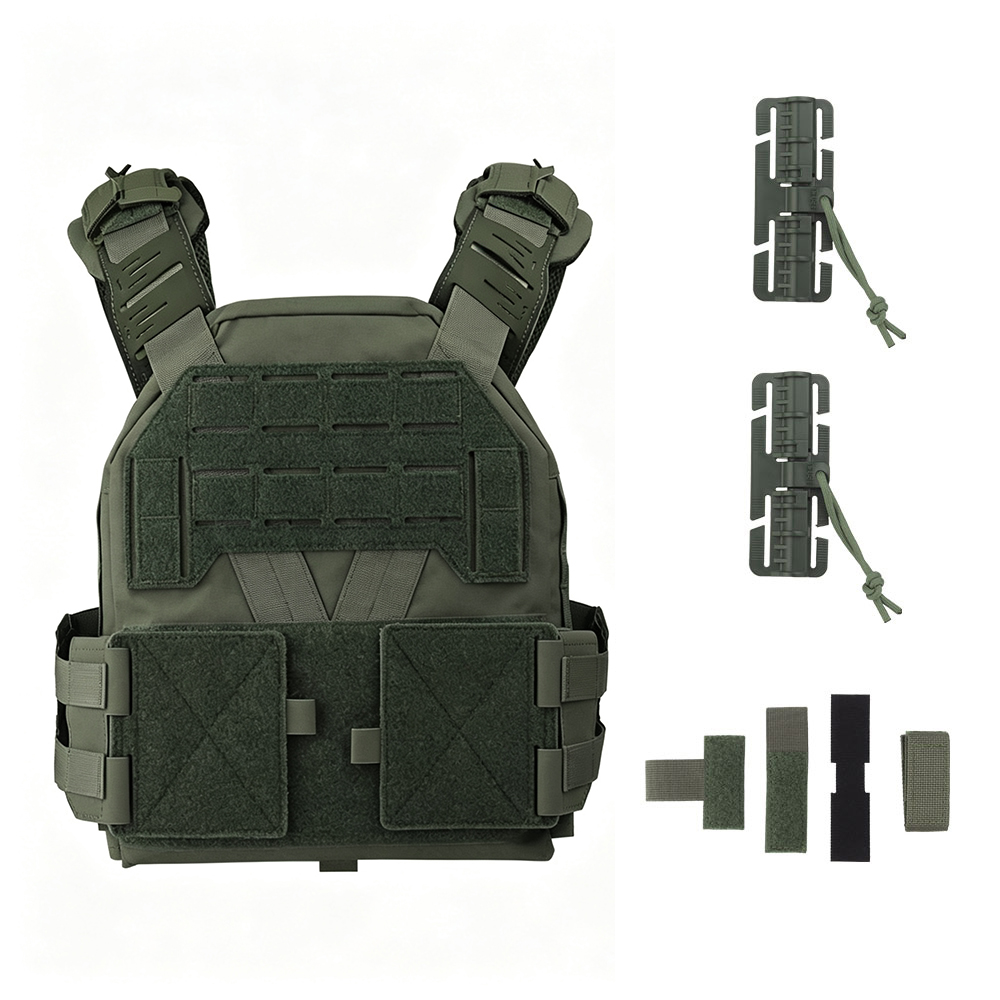 タクティカル KZ プレートキャリア狩猟ベスト快適軽量ユーティリティ MOLLE 調整可能なクイックリリース K-Z ボディアーマーエアガンギア