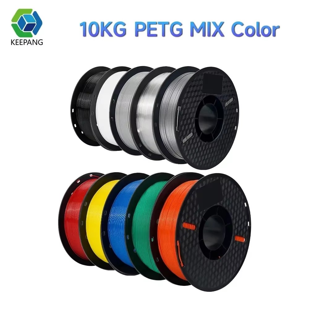 10KG/22LBS 1.75mm PETG フィラメント 3D プリンター用プラスチック素材 目詰まりしない非毒性 PETG 3D フィラメント Ender 3 用消耗品