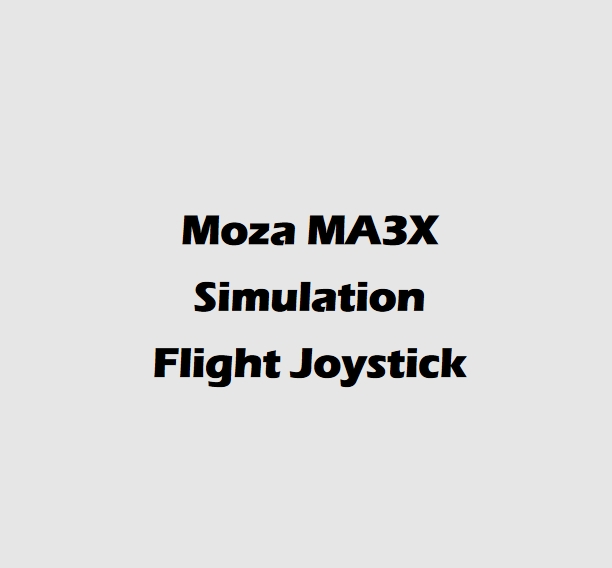 Moza フライト シミュレーター MA3X シミュレーション フライト ジョイスティック DCS 世界周辺機器ゲーム ジョイスティック コントローラーの完全なセット