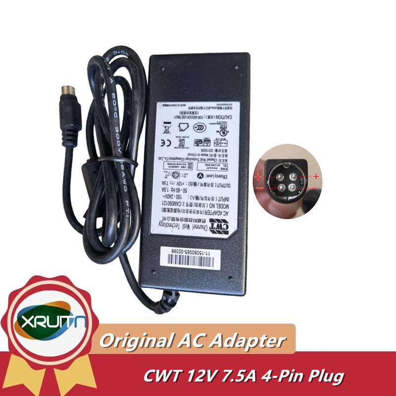 Netgear NAS RN31400 READYNAS 314 RND4000 RN10400 オリジナル POS 電源充電アダプタ CAM090121 332-10384-01 12V 7.5A