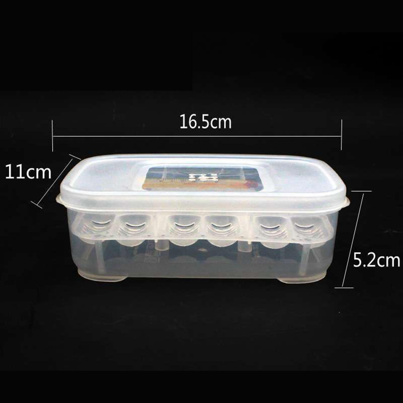爬虫類用マルチ卵インキュベータートレイ 温度制御付き透明プラスチック孵化ボックス ヤモリ・ヘビ・トカゲ・カメ用