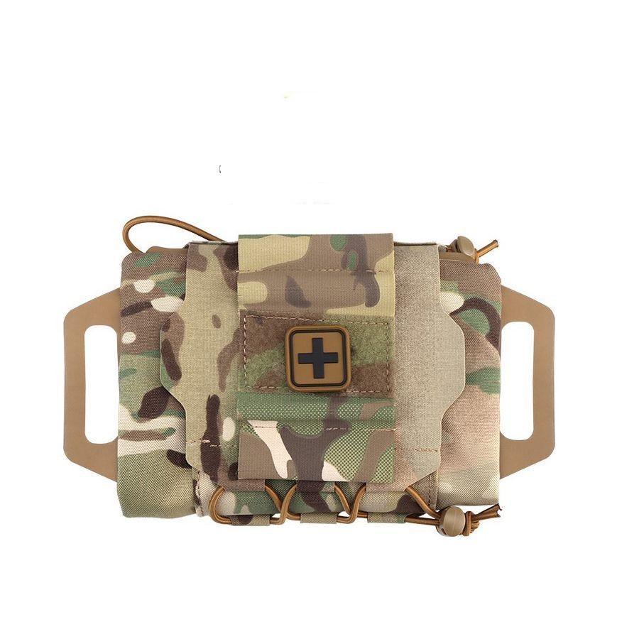 屋外狩猟バッグポーチ戦術応急処置キット MOLLE 医療ポーチ IFAK キット迅速な展開応急処置サバイバルキット
