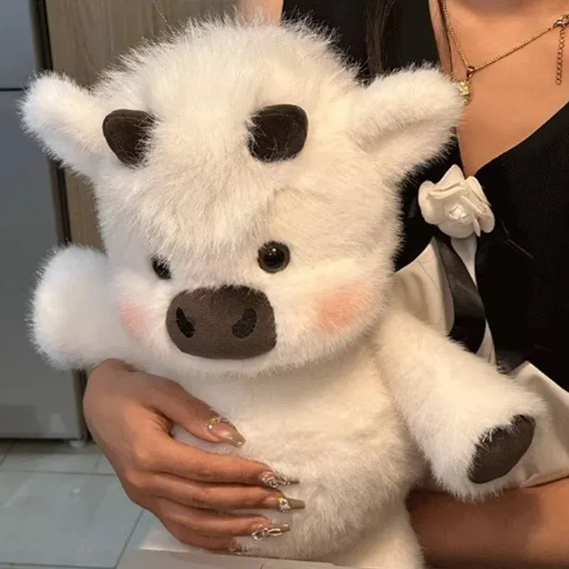 かわいいハイランド牛ぬいぐるみ 45-60 センチメートルソフトぬいぐるみランニングふくらはぎのおもちゃコンパニオン枕ホリデーギフト家の装飾飾り