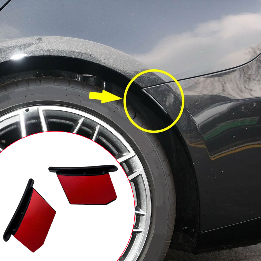 2 個車のリアバンパーフェンダー延長ホイールアーチカバーメルセデス · ベンツ C クラス W206 C260 C350 C43 C63 AMG 2021 2022 2023