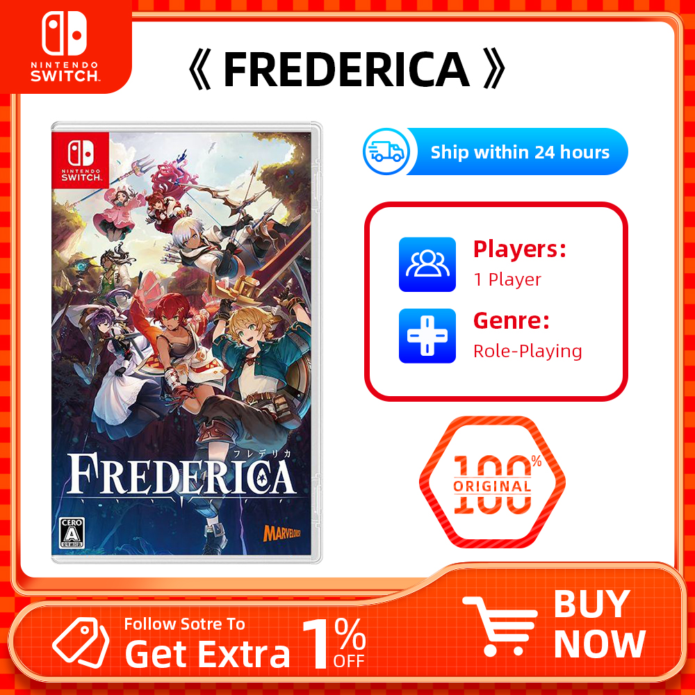 100% オリジナル Nintendo Switch- FREDERICA - Switch OLED Lite の TV テーブルトップおよびパームモードをサポート