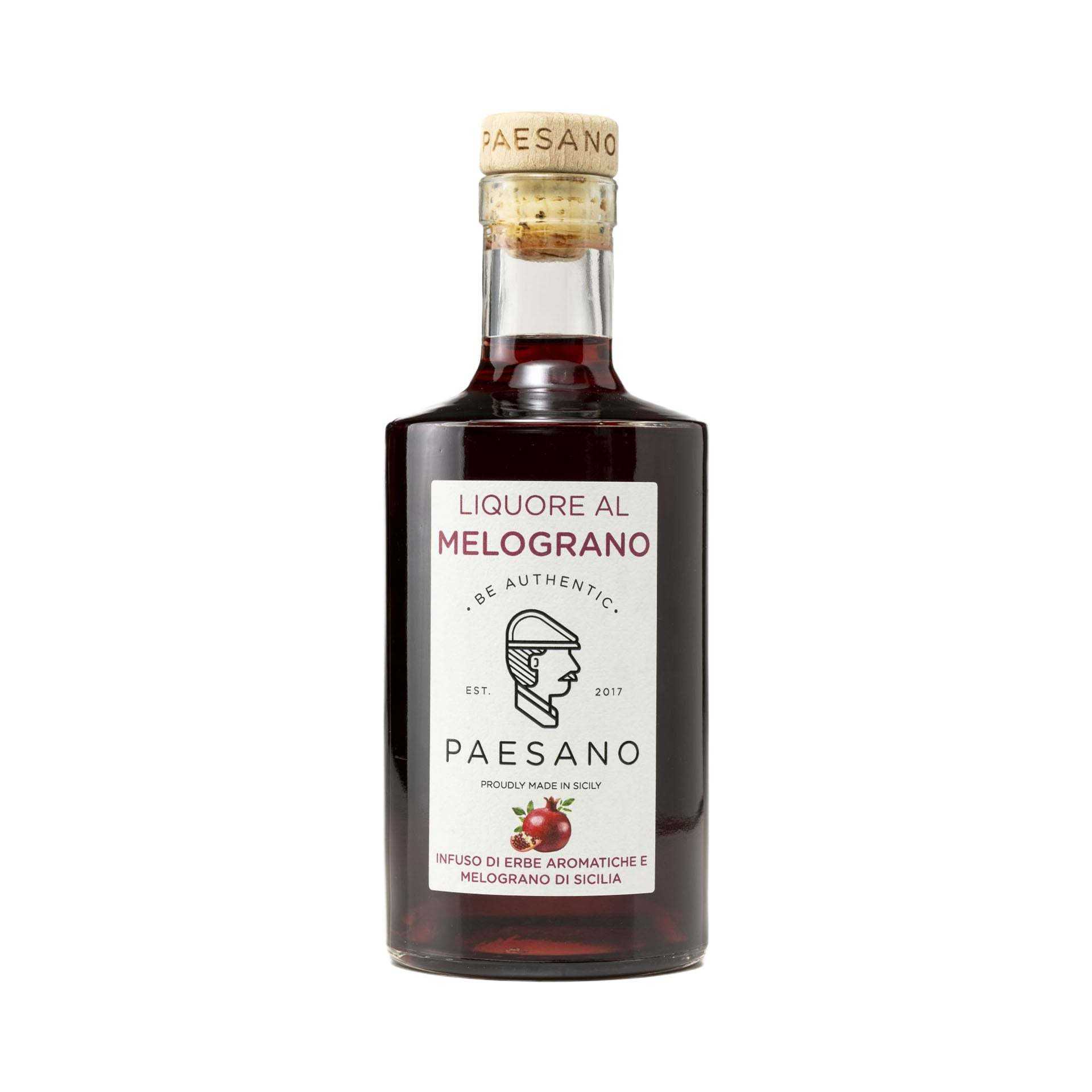 シチリア ザクロ リキュール 50 Cl ボトル包装のアルコールベースのリキュール