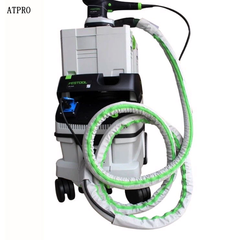 ミルカ Festool 電気ドライミル集塵パイプ保護布カバー掃除機ホース保護カバー 3.5 メートル