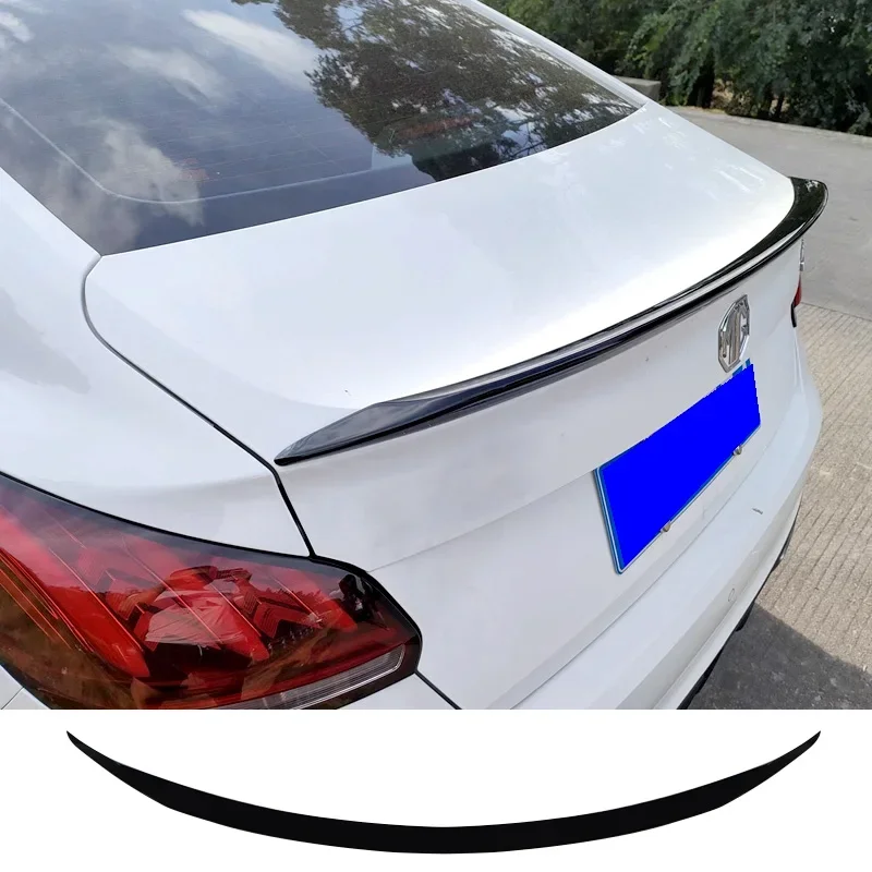 Spoiler for MG 5 GT Tail Fin 2021-2025 Black Morris Garages 5 Rear Wing Accessories Lightweight Easy installation