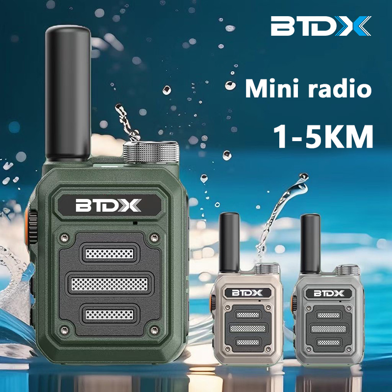 ミニトランシーバー BTDX 330 ポータブル双方向ラジオ PMR FRS ラジオ Comunicador 長距離子供トランシーバーホテルビジネス用