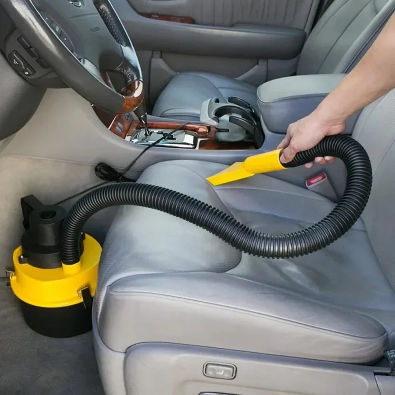新 1 個 12V ハイパワー車の掃除機乾湿両用車の掃除機ポータブルハンドヘルド掃除機