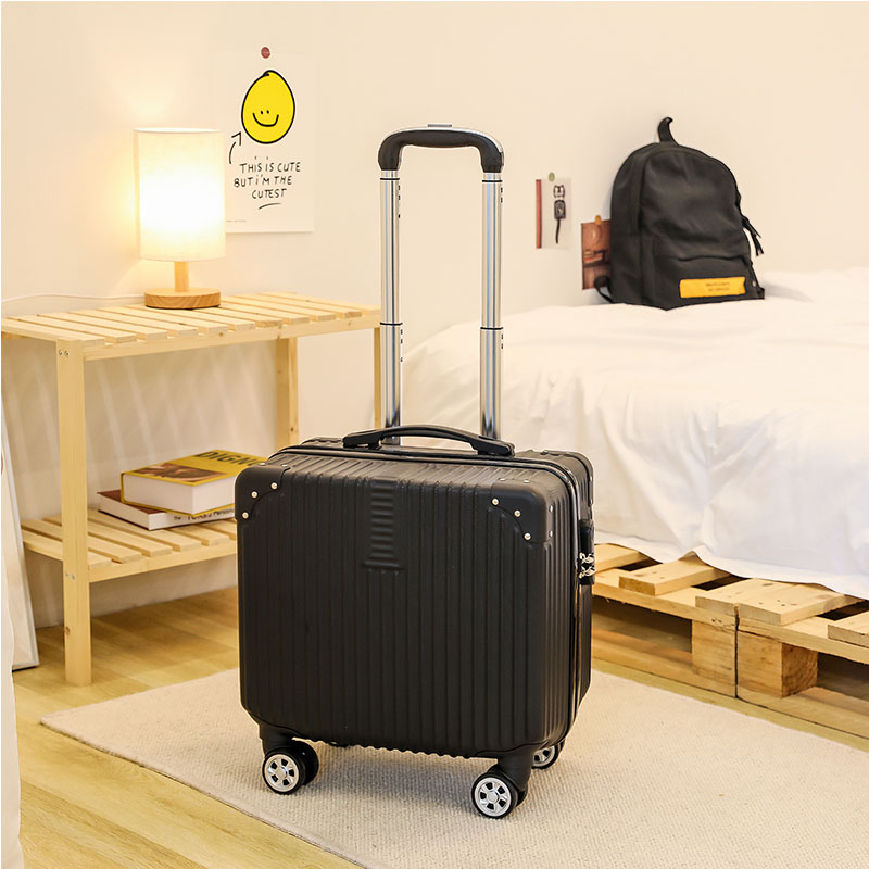 スタイリッシュでミニマリストのロック可能な旅行用スーツケース、軽量でニュートラルなレザー製の多方向ホイール付きキャリーバッグ