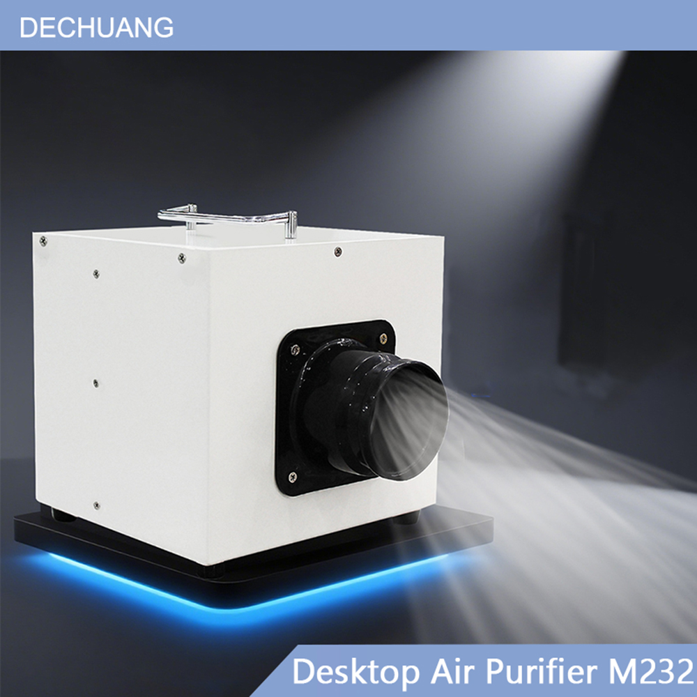 120 ワットデスクトップ排煙ファンヒューム抽出器鉄レーザーマーキング浄化喫煙空気清浄機はんだ排煙機