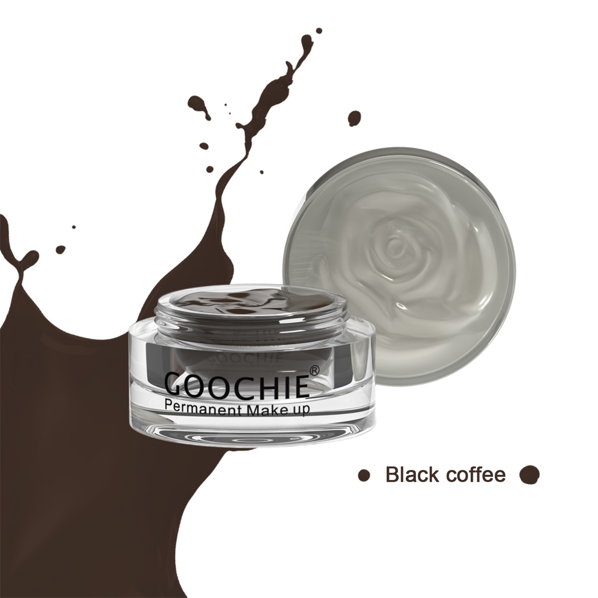 Goochie 眉毛顔料ペースト アートメイク マイクロブレーディング タトゥー インク