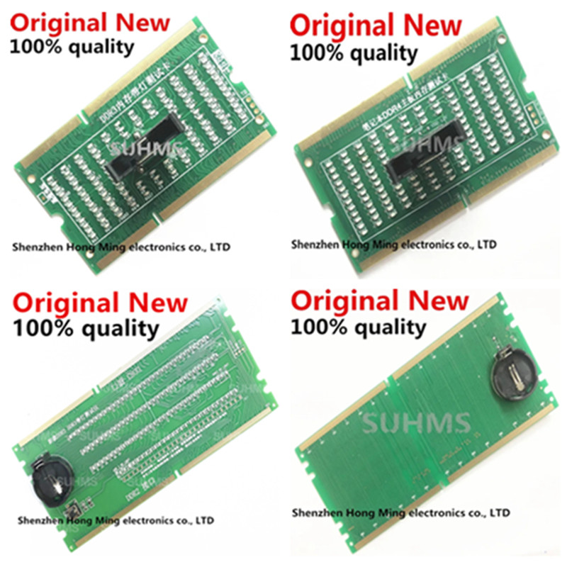 ノートパソコンのマザーボードのメモリスロット DDR2 DDR3 DDR4 DDR5 診断アナライザーテストカード SDRAM SO-DIMM ピン配列ノートブック LED テスターカード