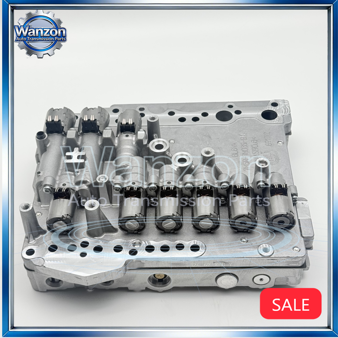OEM 95% 新しい MPS6 6DCT450 再生バルブボディソレノイド付きフォードボルボダッジオートトランスミッション 1 年保証
