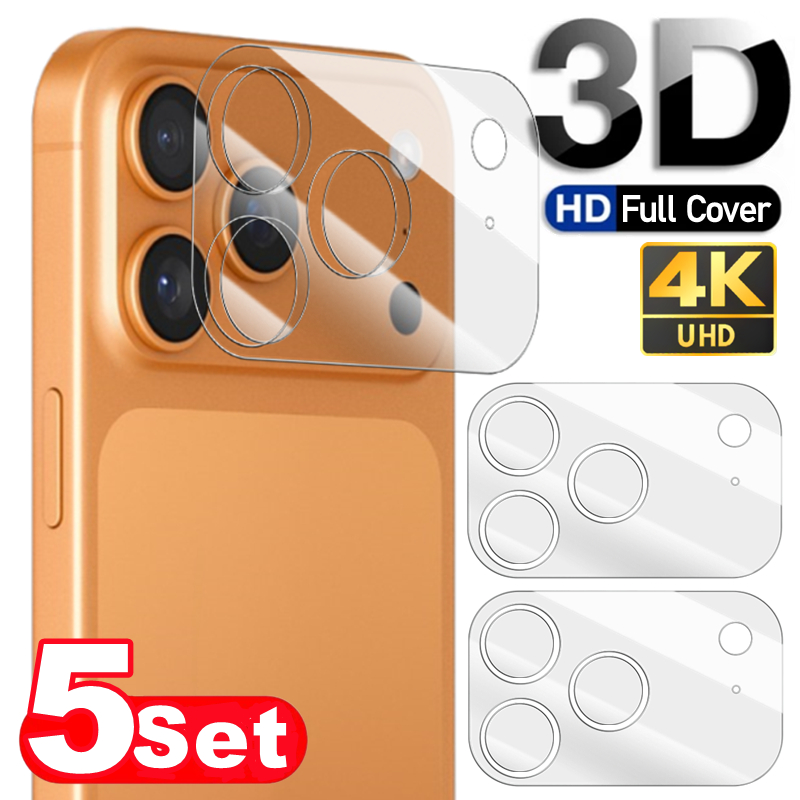 1-5 セット 17PM フルカバレッジカメラレンズ強化ガラス iPhone 17 プロマックス 17Air アンチスクラッチレンズ保護 iPhone 2028