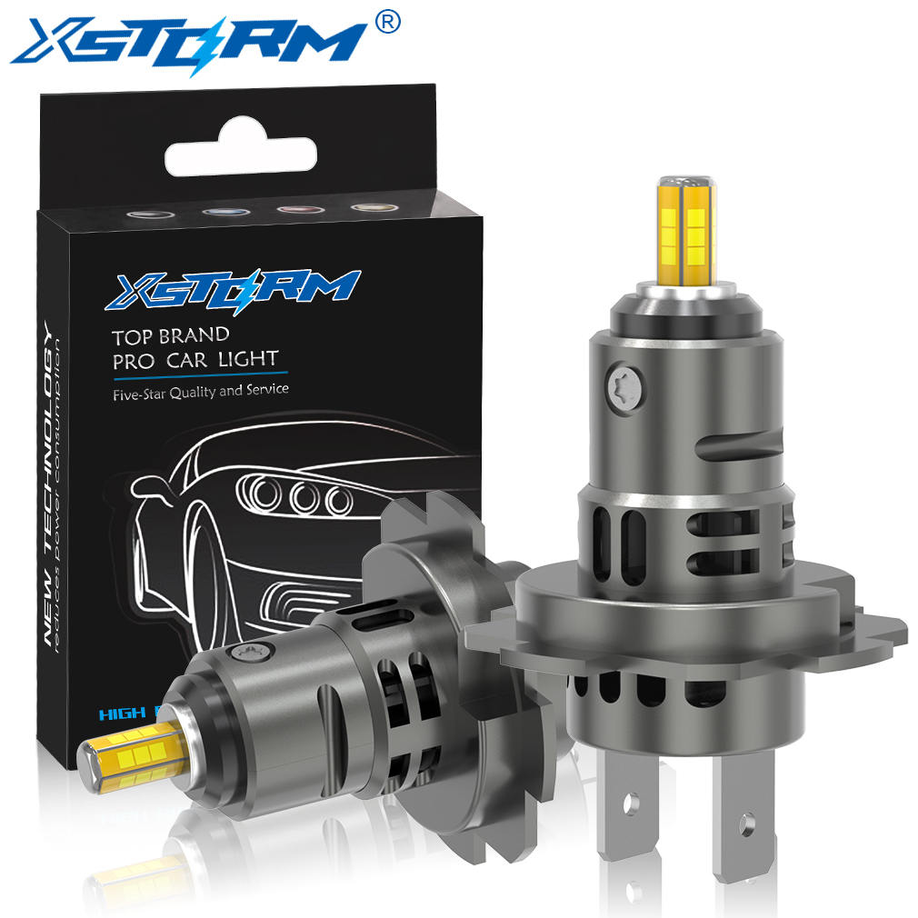 XSTORM 2 個 H7 360° LED 電球 300 ワット 30000LM ヘッドライト車 H7 LED Canbus ファン付きターボライト駆動ランニングランプ