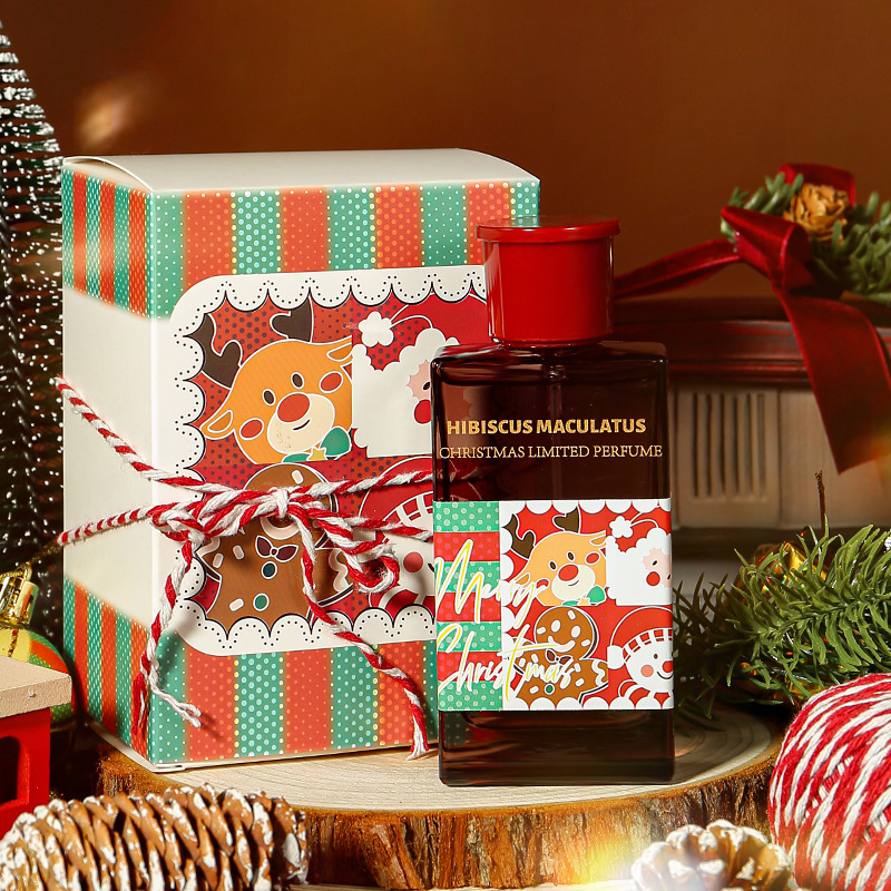 ジンジャーブレッド香水、クリスマスフルーティーグルマンの香り、キャラメル/パチョリ/バニラ/シナモン/ジャスミン女性甘いギフトフレグランススプレー