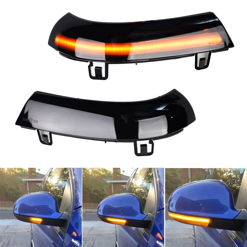 LED ダイナミックターンシグナルライト VW パサート B6 ゴルフ 5 ジェッタ MK5 パサート B5.5 GTI V シャラン流水ウインカー点滅ライト