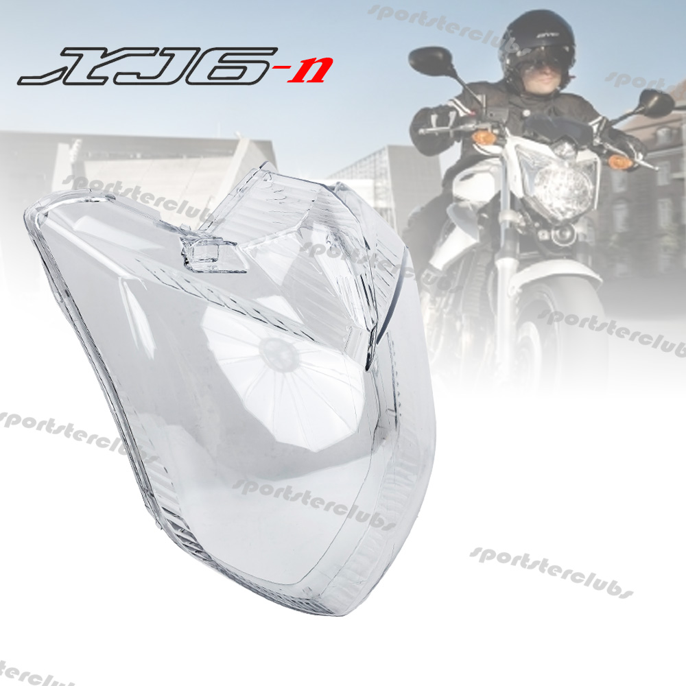 ヤマハ XJ6N 2009-2016 XJ6 流用 N XJ6-N 2010 2011 2012 2013 2015 オートバイフロントヘッドライトガラスカバーヘッドランプレンズ